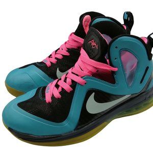Nike Lebron South Beach Size 9.5 Blue Black Pink